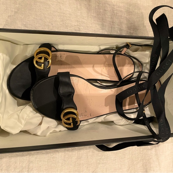 ORIGINAL black Gucci sandals - Picture 2 of 7
